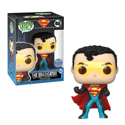 Funko DC Digital NFT- Superman 1 Legendary DC series -The Eradicator Limited Edition