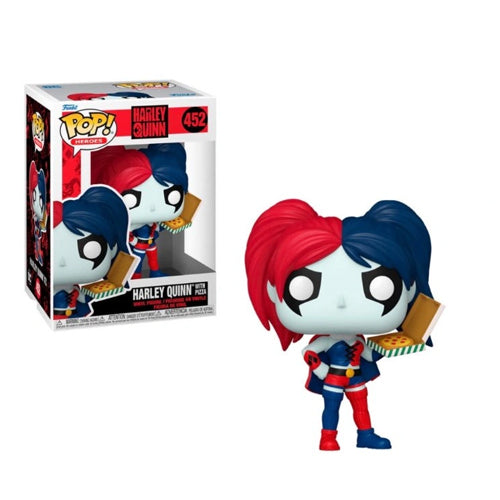 Funko DC Pop Heroes : Harley Quinn: 30th Anniversary - Harley Quinn with Pizza