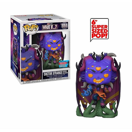Funko Pop Marvel what if...? 6” Doctor Strange Supreme Unleashed (2021 Fall convention limited)