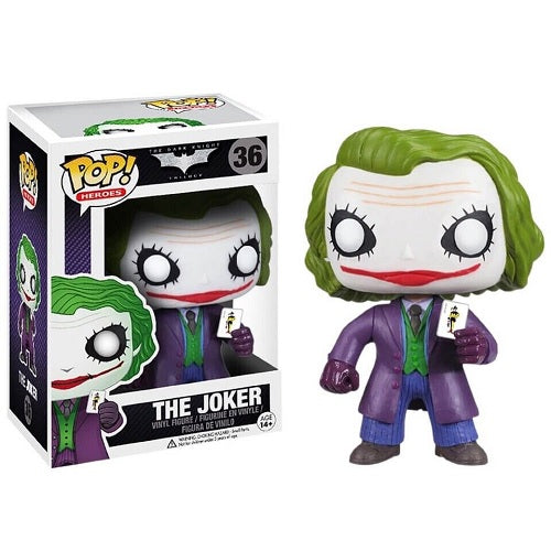 Funko DC Pop Heroes : The Dark Knight Trilogy The Joker #36 ( 2014 edition )