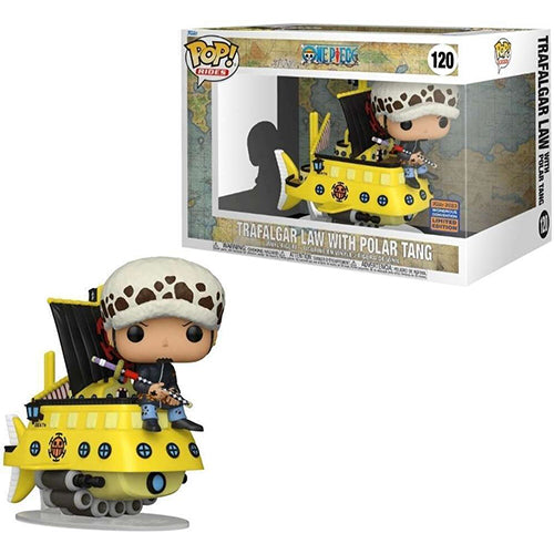 Funko Pop! Rides Super Deluxe  Animation - One Piece  Trafalgar Law with Polar Tang #120 (2023 wondrous convention)(limited edition)