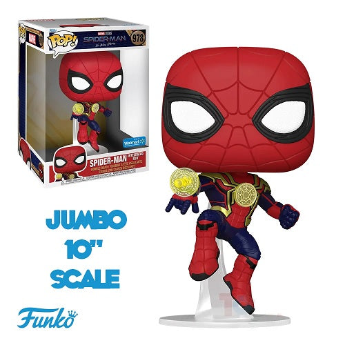 Funko pop Jumbo 10 inch Marvel Spider-Man:No Way Home -spider-Man(special edition)