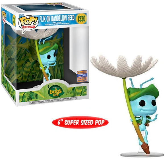 Funko Pop Disney's A Bug's Life - Flik On Dandelion Seed Deluxe (2023 Wondrous Convention Exclusive)