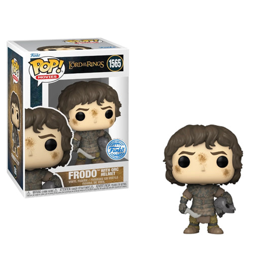 Funko Pop Movies : The Lord of the Rings - Frodo Baggins with Orc Helmet