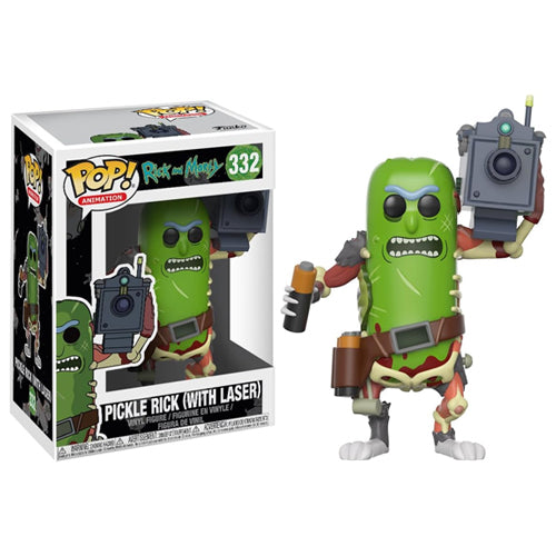 Funko Pop! Animation: Rick & Morty - Pickle Rick with Laser