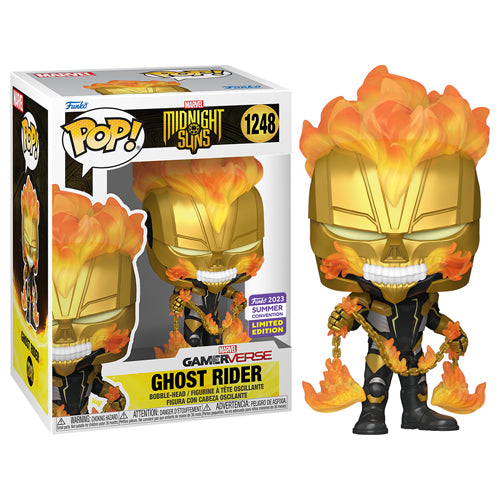 Funko  Pop Marvel 's Midnight Suns (2022) - Ghost Rider (2023 Summer Convention Exclusive)