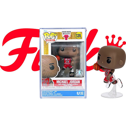 Funko Pop Sports NBA Michael Jordan Upper Deck Exclusive (Jersey #12) #126