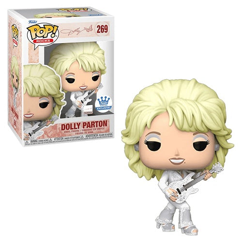 Funko Pop! Rocks: Dolly Parton in White Pantsuit special edition