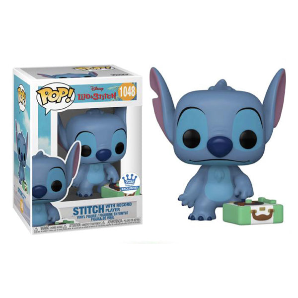 Funko Pop ! Disney Stitch with Record Player (funko exclusive)