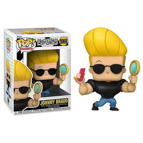 Funko Pop Animation: Johnny Bravo - Johnny with Mirror & Comb
