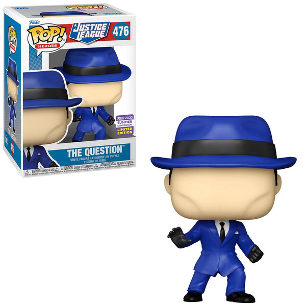Funko DC Pop Heores-Justice League The Question (2023 Summer Convention)limited edition