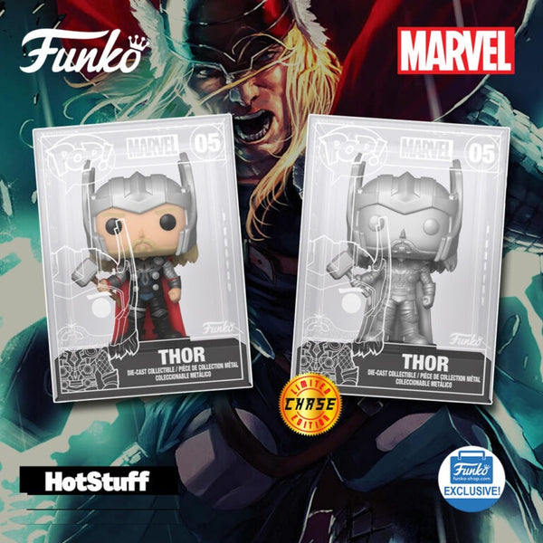 Funko Pop! Marvel Die-Cast - Thor ( chance of chase)