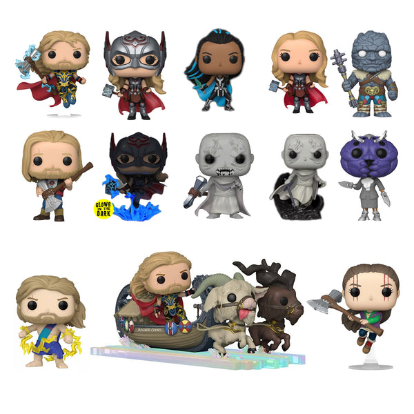 Funko Pop Marvel Movies Thor 4 :Love & Thunder collection