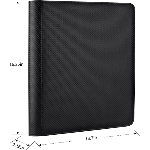 9 Pocket Ringless Side Loading,Standard 3