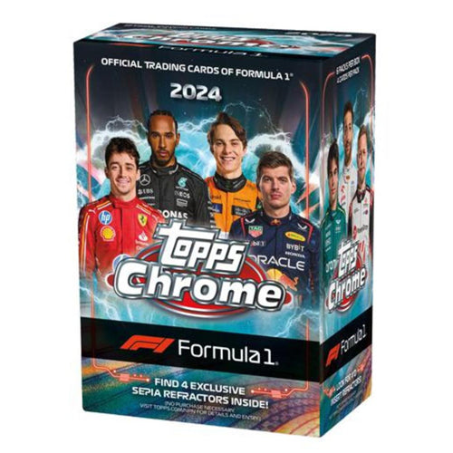 2024 Topps Chrome F1 Formula 1 Racing Sealed Blaster Box