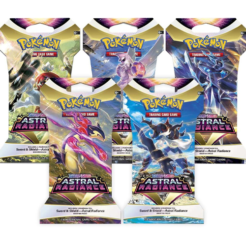 Pokemon Sword & Shield Astral Radiance Sleeved Booster pack (10 cards)