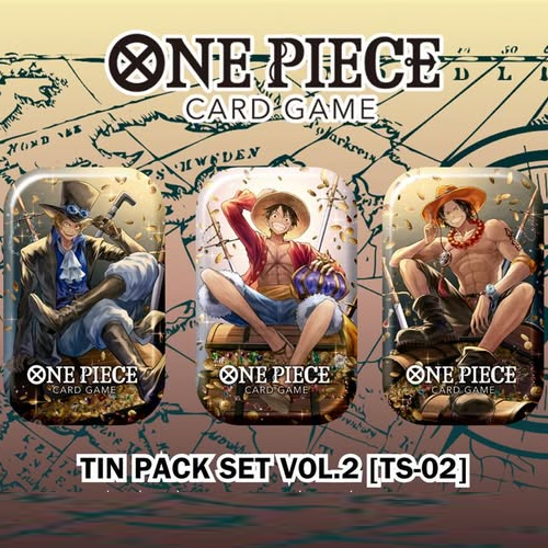 One piece Tin Pack Set Vol.2 [TS-02] (1 Random Tin)