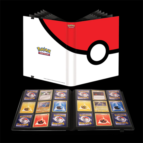 Pokemon Poké Ball 9-Pocket Full-View Ultra-PRO Binder (360 Cards)