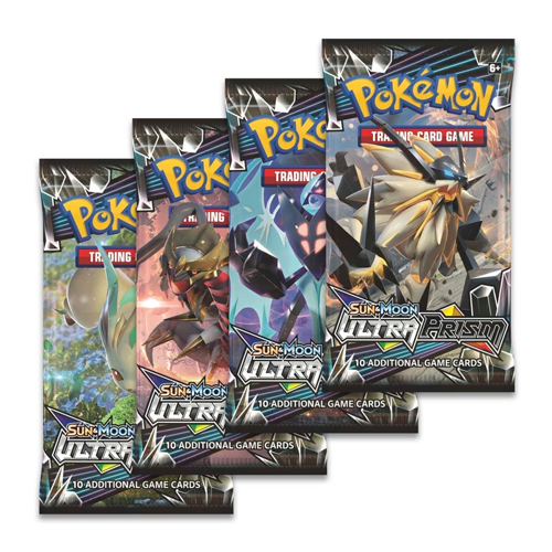Pokemon Sun & Moon Ultra Prism Booster Pack (Random artwork)(10 cards)