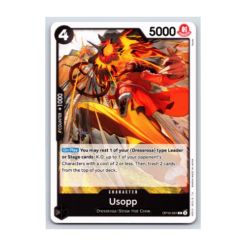 One Piece Card Game OP10-081 Usopp