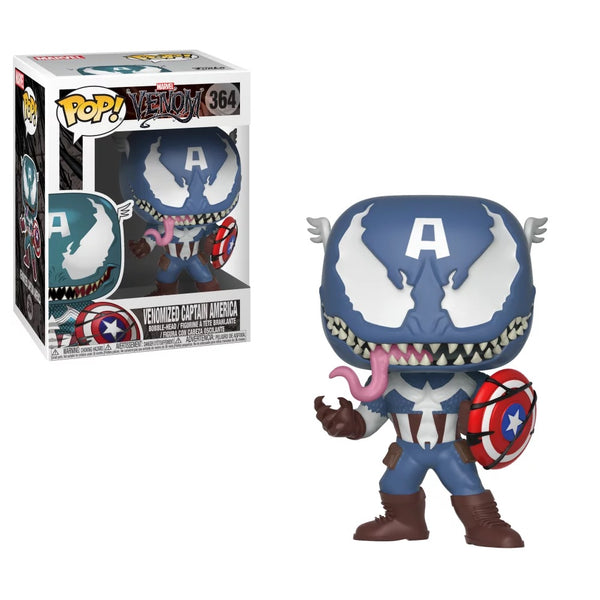 Funko Pop Marvel: Venom  - Venomized Captain America #364