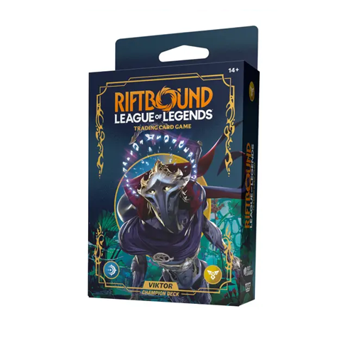 Pre-Order Riftbound: League of Legends TCG Origins Champion Deck: Viktor