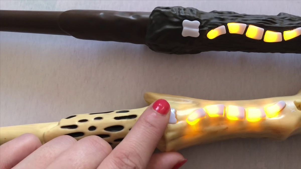 Wizarding world Lord Voldemort Interactive Wizard Training wand with 1 ...
