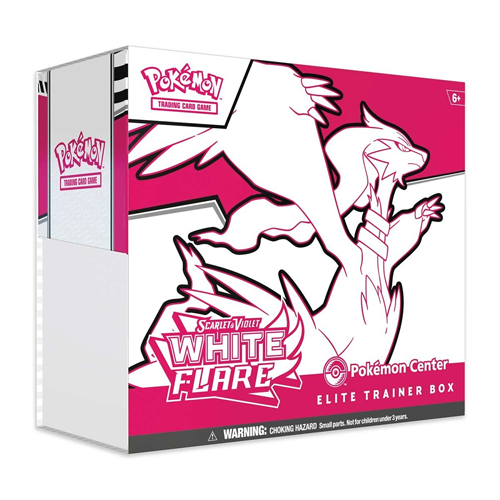 Pokemon Center Scarlet & Violet White Flare Elite Trainer Box