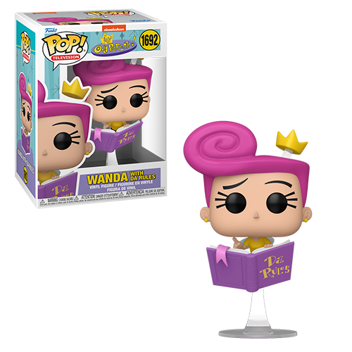 Funko Pop Television The Fairly Odd Parents-Wanda with Da Rules