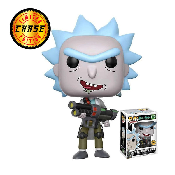 Funko Pop! Animation Rick And Morty Weaponized Rick Chase (open mouth)