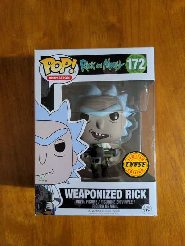 Funko Pop! Animation Rick And Morty Weaponized Rick Chase (open mouth)