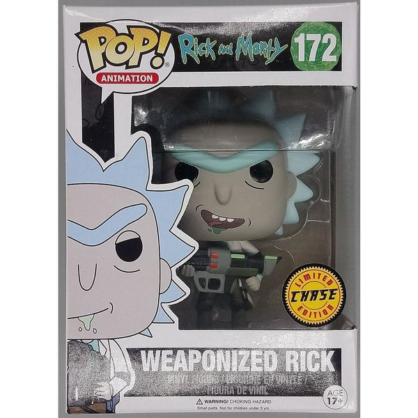 Funko Pop! Animation Rick And Morty Weaponized Rick Chase (open mouth)