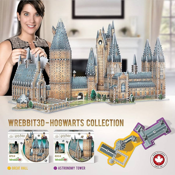 Wrebbit Harry Potter Hogwarts Castle 3D Jigsaw Puzzle