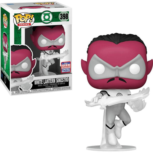 Funko DC Pop Heroes : White Lantern Sinestro  (2021 Summer Convention Exclusive)