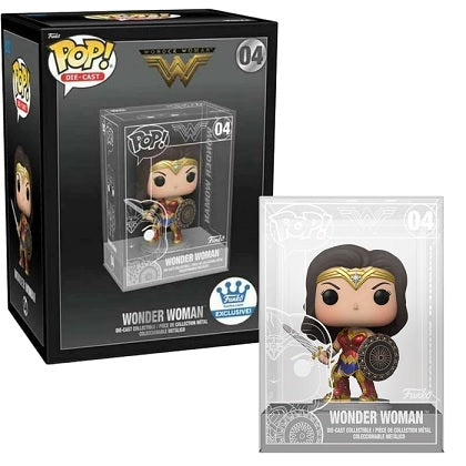 Funko DC Heroes POP! Die-Cast  : Wonder Woman Figure (funko Shop Exclusive)