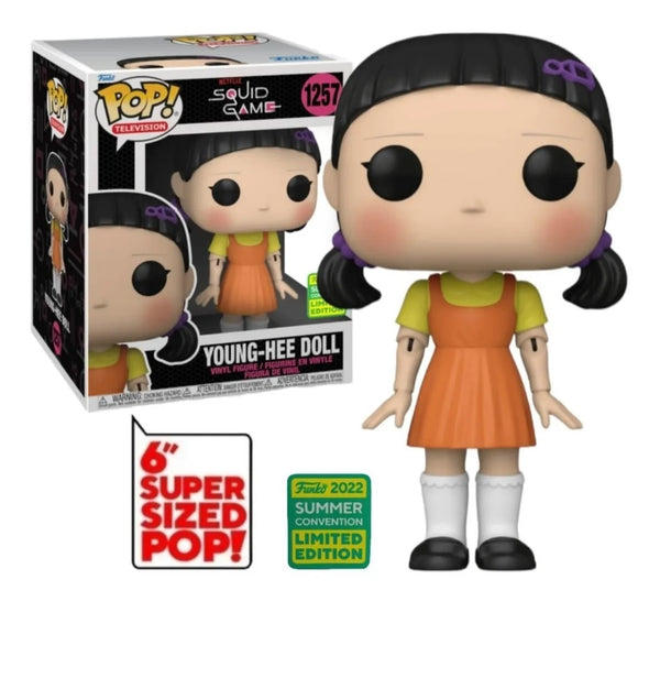 Funko Pop Television Squid Game 6'' Young-Hee Doll  (sdcc 2022 exclusive)