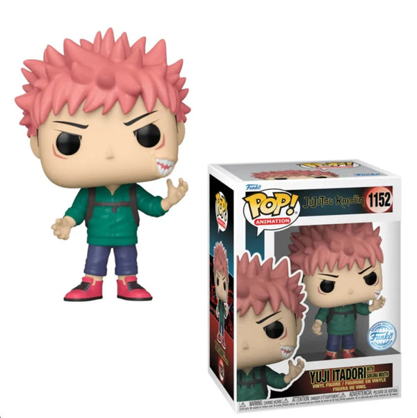 Funko Pop Animation- Jujutsu Kaisen-Yuji Itadori With Sukuna Mouth (Special Edition)