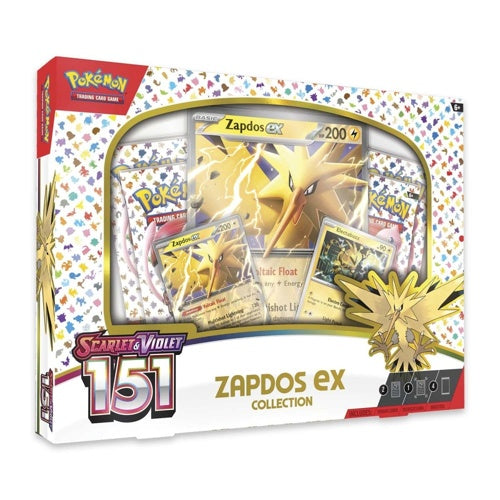 Pokemon TCG Scarlet & Violet 151 Zapdos EX Collection Box