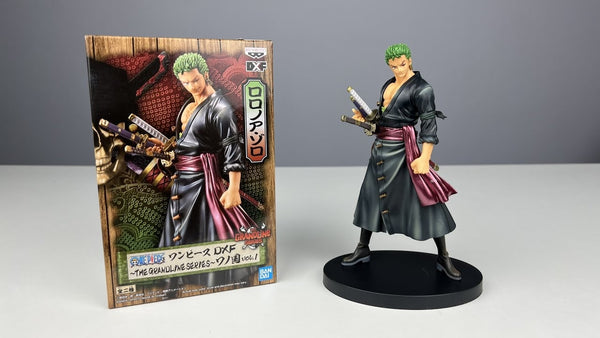 Banpresto One Piece The Grandline Series Wanokuni vol. 1 : Roronoa Zoro action figure