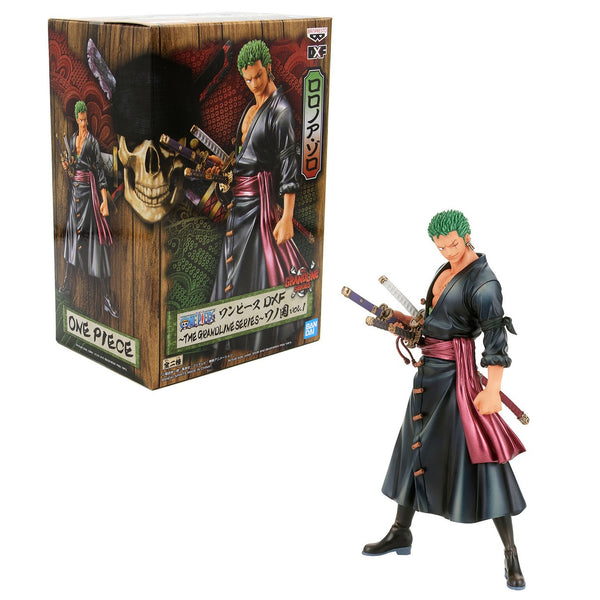 Banpresto One Piece The Grandline Series Wanokuni vol. 1 : Roronoa Zoro action figure