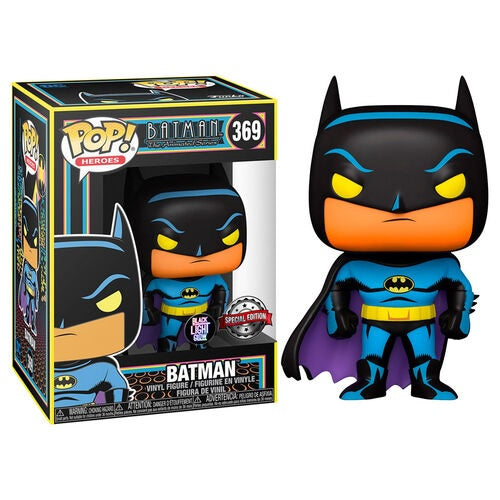 Funko DC Pop Black light collection