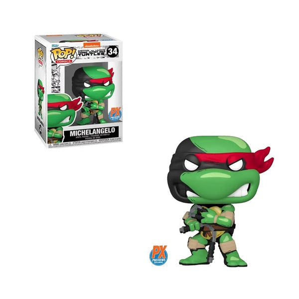 Fukno Pop Comics And Retro Toys :TMNT Teenage mutant ninja turtles Px Previews collection