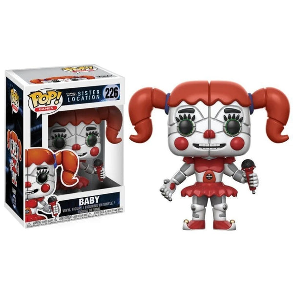 Funko Pop Games  FNAF Five nights at freddy's Sister location: Series 3 (Vaulted)