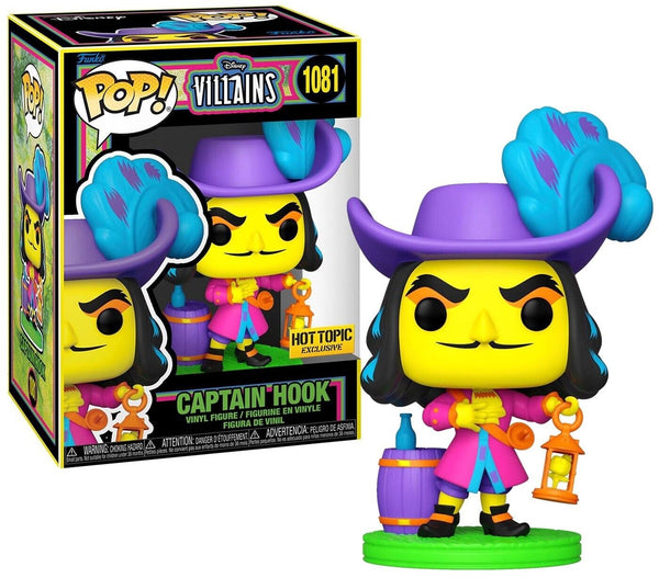 Funkoween 2022: Disney Villains BlackLight Funko Pops