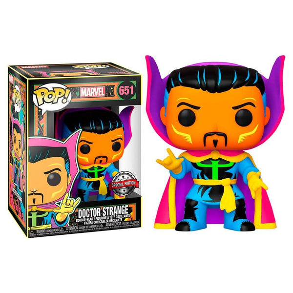 Funko Pop! Marvel:  BlackLight Collection