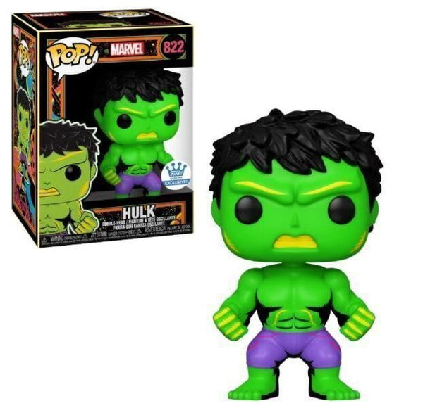 Funko Pop! Marvel:  BlackLight Collection