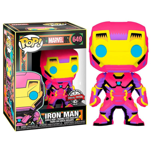 Funko Pop! Marvel:  BlackLight Collection