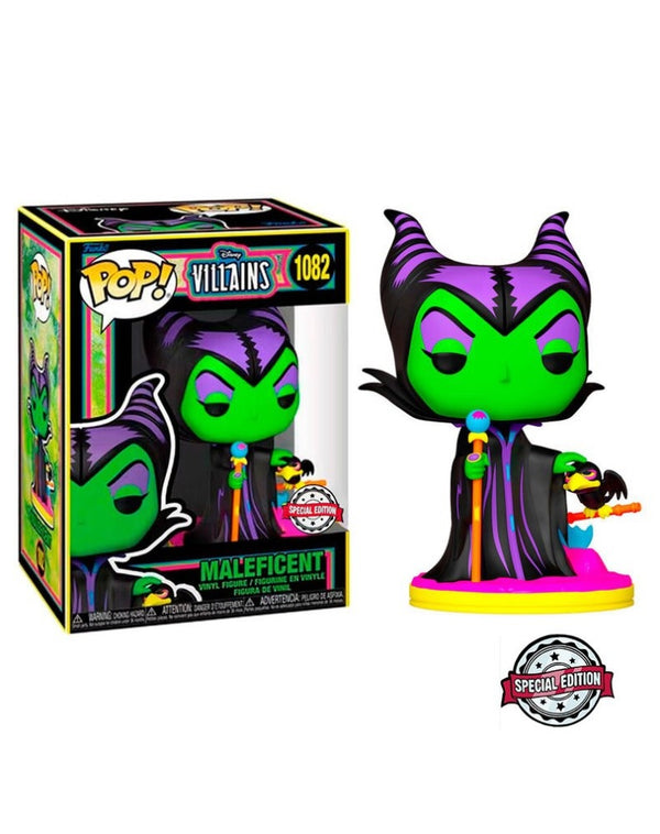 Funkoween 2022: Disney Villains BlackLight Funko Pops