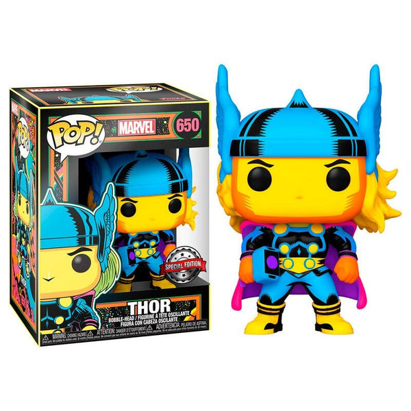Funko Pop! Marvel:  BlackLight Collection
