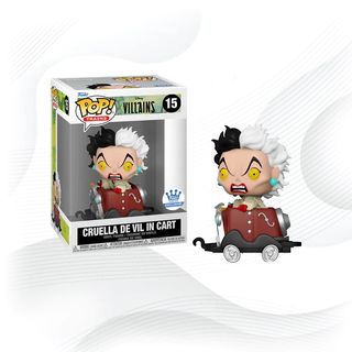 Funko Pop Disney Villains in Train Cart collection